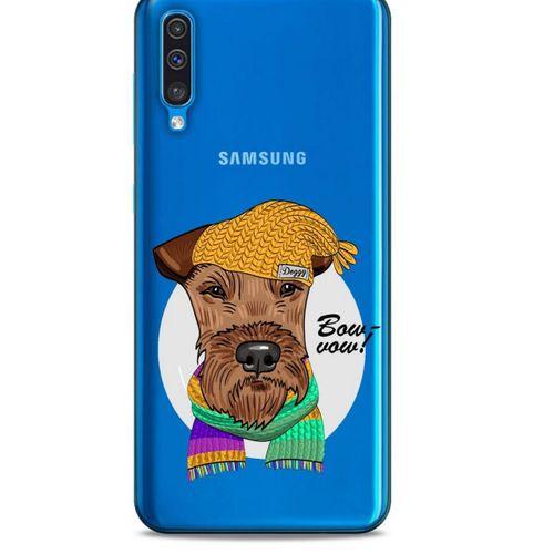 Zoologix (87) Samsung Galaxy A21s Şeffaf Kılıf Silikon Desenli