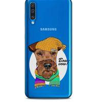 Zoologix (87) Samsung Galaxy A21s Şeffaf Kılıf Silikon Desenli