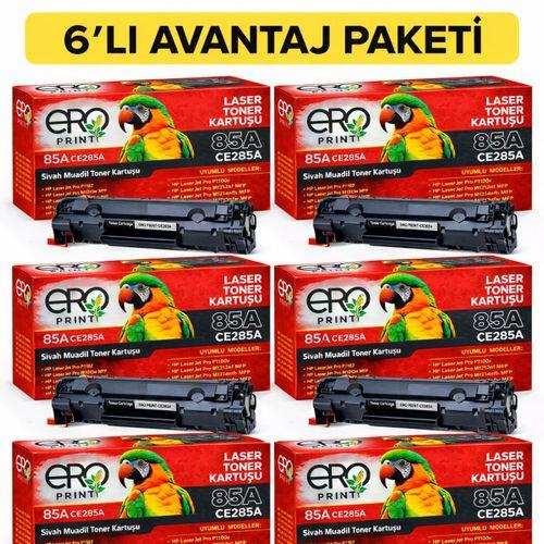 HP Laserjet Pro M1214nfh Muadil Toner - 6'lı Avantaj Paket