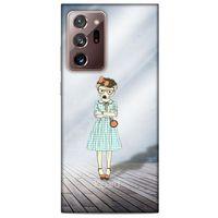 Samsung Galaxy Note 20 Ultra Kılıf FunnyMaX (24) Darbe Emici Kılıf Açık Mavi