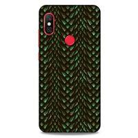Xiaomi Mi A2 Lite Kılıf Dragons (3) Kapak Ejderha Cilt Yeşil