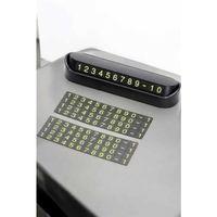 Araba Park Numaratörü Araç İçi Numaralık Değiştirilebilir Çevirmeli Mini