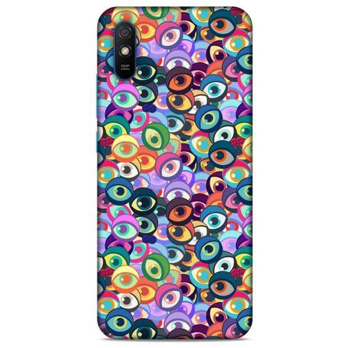 Nazarium (38) Desenli Silikon Kapak Xiaomi Redmi 9A Kılıf