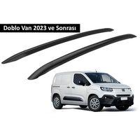 Fiat Doblo Van 2023 ve Sonrası Orjinal Tip OEM Tavan Çıtası (Siyah Renk)