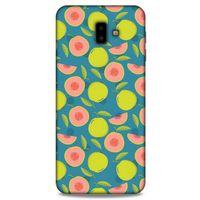 Frutix Guava 01 Samsung Galaxy J6 Plus Kılıf Desenli Silikon