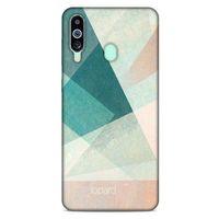 Samsung Galaxy M40 Kılıf Pastel Renkler (24) Darbe Emici Kılıf Yeşil Beyaz
