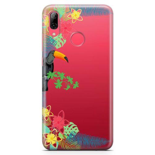 Huawei Y7 Prime 2019 Kılıf Tukan Kuşu Arka Kapak Koruma Desenli Full Koruyucu