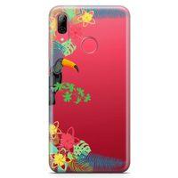 Huawei Y7 Prime 2019 Kılıf Tukan Kuşu Arka Kapak Koruma Desenli Full Koruyucu