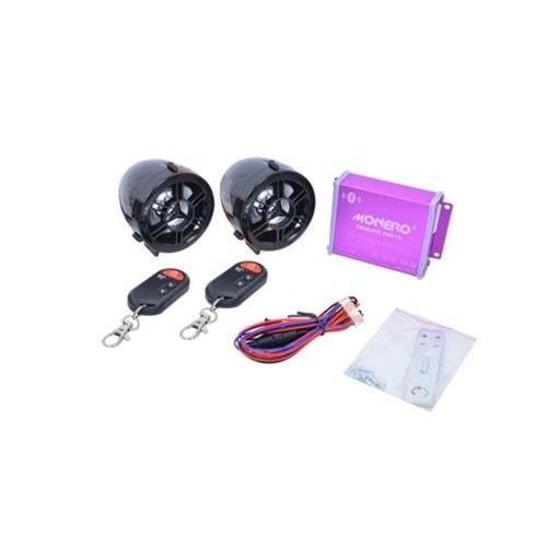 SEVGENT Motor Alarm+Müzik Seti+Mp3 Bluetoothlu Siyah