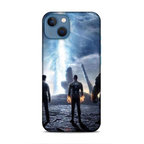 Apple iPhone 13 Uyumlu Kılıf BMovie (49) Ultra Silikon Kılıf Fantastik Dörtlü