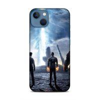 Apple iPhone 13 Uyumlu Kılıf BMovie (49) Ultra Silikon Kılıf Fantastik Dörtlü