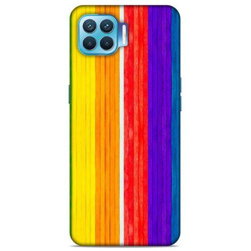 Lopard Oppo Reno 4 Lite Uyumlu Kılıf Wood'X (29) Arka Koruma Kılıfı Baskılı