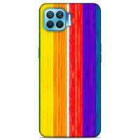 Lopard Oppo Reno 4 Lite Uyumlu Kılıf Wood'X (29) Arka Koruma Kılıfı Baskılı
