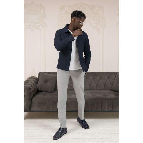 Regular Fit Gömlek Yaka Yarım Astarlı Yan Cepli Baharlık Ceket