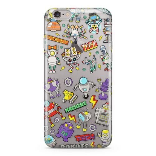 Apple iPhone 6 Plus - 6S Plus Kılıf Android Arka Kapak Koruma Desenli Full Koruyucu