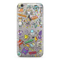 Apple iPhone 6 Plus - 6S Plus Kılıf Android Arka Kapak Koruma Desenli Full Koruyucu