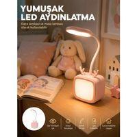 Kablosuz Led Masa Ve Gece Lambası Dekoratif Şarjlı Tasarım