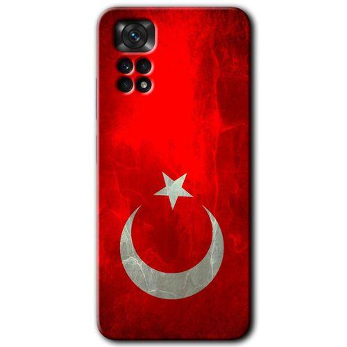 MRCİLETİSİM Xiaomi Redmi Note 11 5G Global Kılıf HD Desen Baskılı Arka Kapak+Temperli Cam - Albayrak