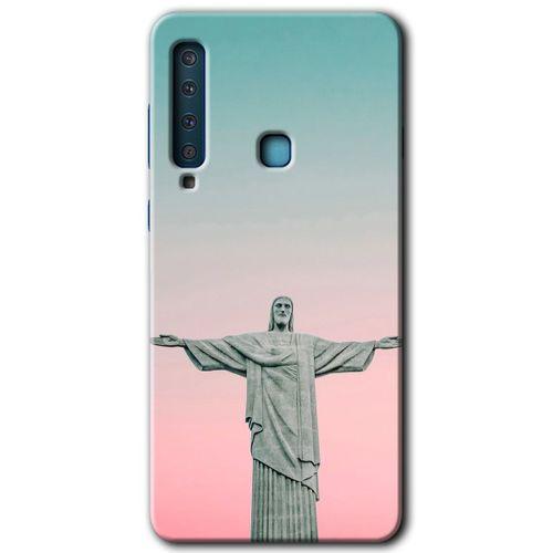 Potkal Hediye Fabrikası Samsung Galaxy A9 2018 Kılıf HD Desen Baskılı Arka Kapak - Rio