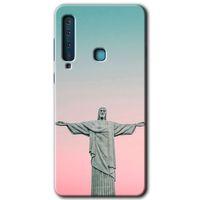 Potkal Hediye Fabrikası Samsung Galaxy A9 2018 Kılıf HD Desen Baskılı Arka Kapak - Rio