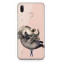 Huawei P20 Lite Kılıf Lider Ruhu Arka Kapak Koruma Desenli Full Koruyucu