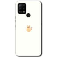 Tecno Pova HD Baskılı Kılıf + 9D Tam Ekran Koruyucu - Cat Minimalism