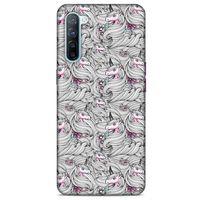 Animax Unicorn Sarmalı Oppo Reno 3 Kılıf Desenli Silikon