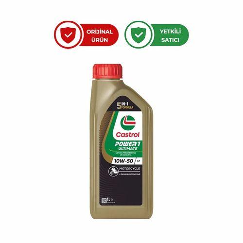 Castrol Power 1 Ultimate 10W-50 Tam Sentetik Motor Yağı 1L