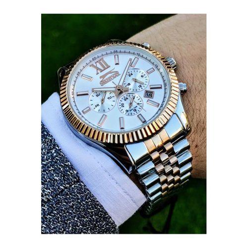 Çelik Kordon (kararma Renk Atma Yapmaz) Multi Fonksiyon 5 Atm Su Geçirmez Kol Saati + Bileklik