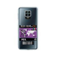 Redmi Note 9 Pro Mexico Desenli Premium Şeffaf Silikon Kılıf