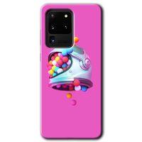 Samsung Galaxy S20 Ultra HD Baskılı Kılıf + 9D Tam Ekran Koruyucu - Uzay Başlığı