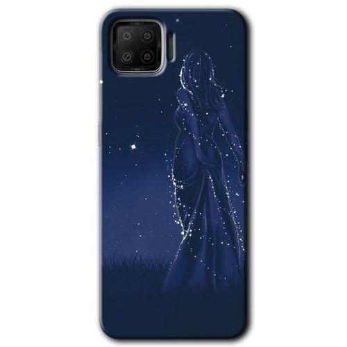 Oppo A73 Kılıf Baskılı Arka Kapak - Gecenin Kraliçesi +Tam Ekran Koruyucu