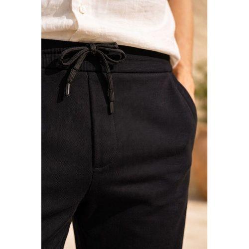 Herbert Nova Pike Kumaş Regular Fit Jogger Erkek Pantolon - Siyah
