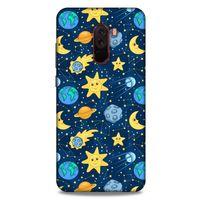 Spacex (6) Tema Silikon Kılıf Xiaomi Pocophone F1 Kılıf