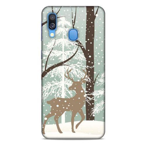 Samsung Galaxy A40 Kılıf Snowix (22) Tam Koruma Kılıfı Açık Kahve