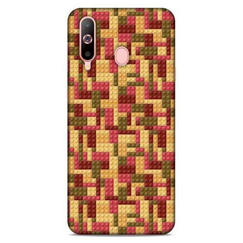 Lopard Samsung Galaxy A60 Uyumlu Kılıf BloX (47) Crystal Flex Kılıf Kırmızı