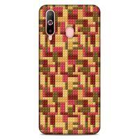 Lopard Samsung Galaxy A60 Uyumlu Kılıf BloX (47) Crystal Flex Kılıf Kırmızı