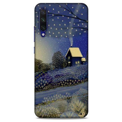 Xiaomi Mi A3 Kılıf Snowix (42) Rugged Armor Kılıf Gold Lacivert