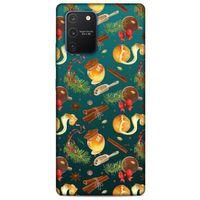 Frutix Portakal 01 Samsung Galaxy S10 Lite Kılıf Desenli Silikon