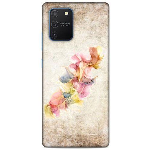 Samsung Galaxy S10 Lite Kılıf Desenli Özel Seri Tüyler (21) Koruyucu Kapak