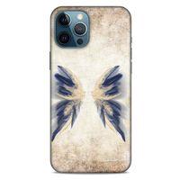 Apple iPhone 12 Pro Max Kılıf Desenli Özel Seri Tüyler (17) Tasarım Kılıf