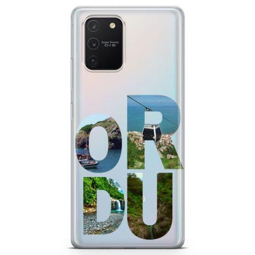 Samsung Galaxy S10 Lite Kılıf Ordu Gezi Arka Kapak Koruma Desenli Full Koruyucu