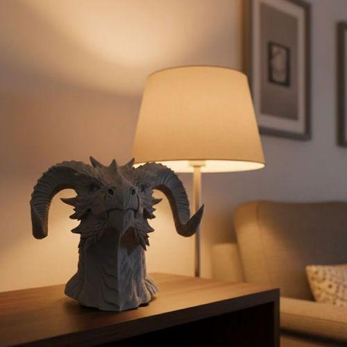 Asılabilir / Masaüstü Ejderha Modeli 3d Dekoratif Heykel 22x17 Cm