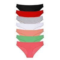 7 Adet Süper Eko Set Likralı Kadın Slip Külot Set 6