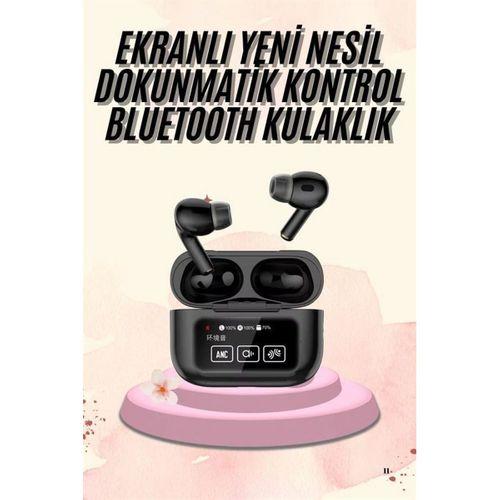 Kulak İçi Bluetooth Kulaklık Ekranlı Müzik Dinleme Çağrı Cevaplama Siyah Yeni Nesil
