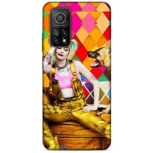 Xiaomi Mi 10T 5G Uyumlu Kılıf Harley Quinn (34) Slim Armor Kılıf Lavanta galibarda
