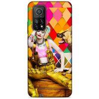 Xiaomi Mi 10T 5G Uyumlu Kılıf Harley Quinn (34) Slim Armor Kılıf Lavanta galibarda