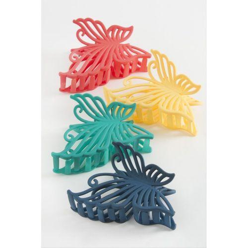 Kelebek Renkli Mandal Toka 8 cm