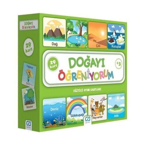 Games Games Doğayı Öğreniyorum Eğitici Oyun Kartları 29 Kart