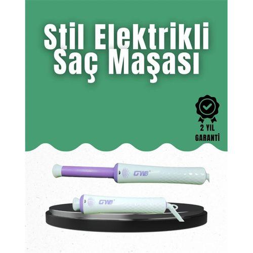 Gw Taşınabilir Saç Maşası – 360° Döner Kablo, Negatif İyonlu Seramik Teknoloji